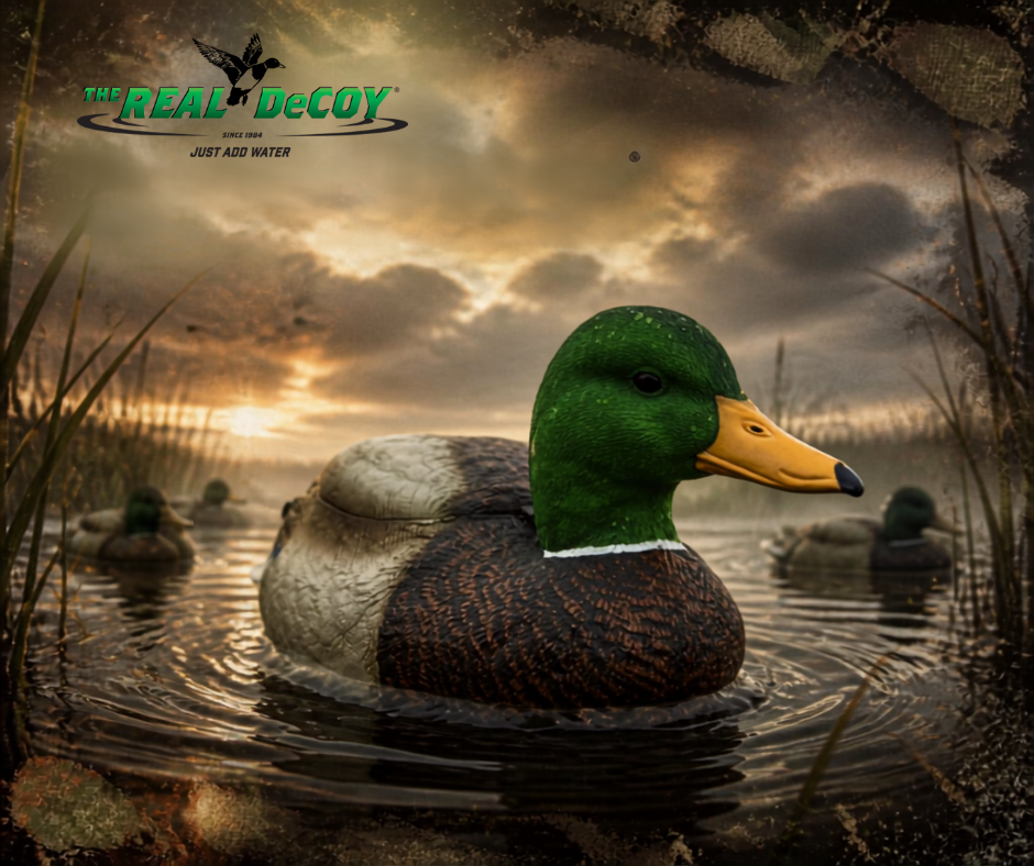 THE NATURAL FLUTTER EXTREME MALLARD DRAKE, Flocked Head - Image 5