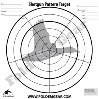 Shotgun Pattern Target