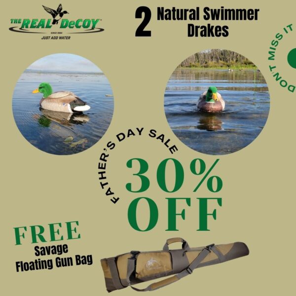2 Natural Swimmer,  2 Drake  + Bonus Free Gun Case -- 30% OFF - Limited Time Only